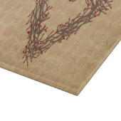 ピップベリーハートリースガラス切断板 カッティングボード (角)