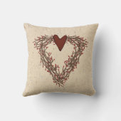 ピップベリーハートリース枕 クッション (裏面)