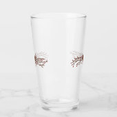 ピップベリーハート飲料ガラス タンブラーグラス (左)