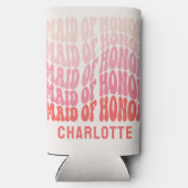 ピッモダンクガーリー・レトロ60のビベスメイド・オブ・オーナー(花嫁付き添い人) スリム缶クーラー (裏面)