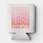 ピッモダンクガーリー・レトロ60年代のシンプル雰囲気 缶クーラー (裏面)