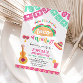 ピッモダンクフィエスタタコ火曜日2回目の誕生日 招待状