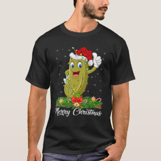 ピッレおもしろいフルーツラバーマッチサンタハットピッレ Tシャツ