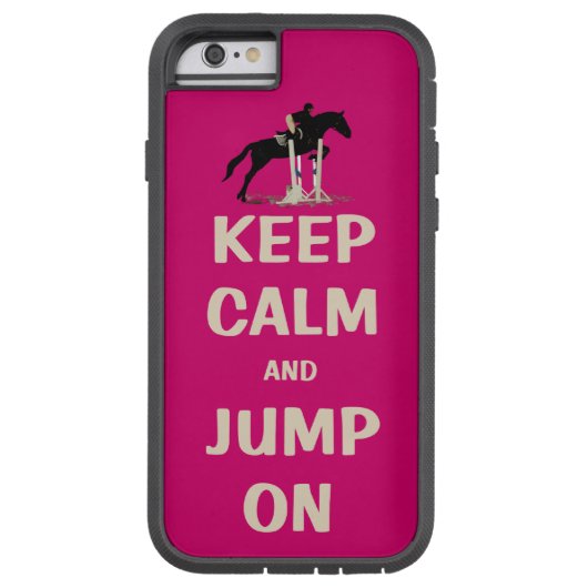 ピッ保クの馬に乗って落ち着く Case-Mate iPhoneケース (裏面)