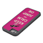 ピッ保クの馬に乗って落ち着く Case-Mate iPhoneケース (底)