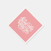 ピッ保クホッメリークタイポグラフィ スタンダードカクテルナプキン (角)