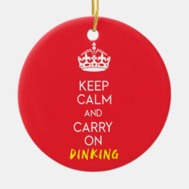 ピッ保クボールは運落ち着いたカスタム文字 セラミックオーナメント