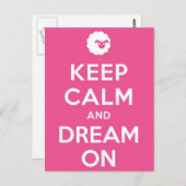 ピッ保ク落ち着いて夢を見る ポストカード (正面/裏面)