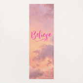 ピッ信じク感動的引用文空を実現 ヨガマット (裏面)