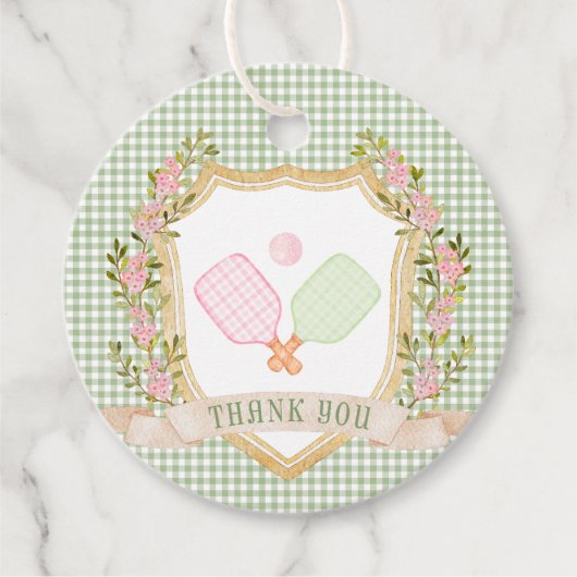 ピッ名門私立校風のクレボール フェイバータグ (正面)