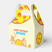 ピッ最高のクボール選手のバースデおもしろいィーパーティー フェイバーボックス (裏面サイド)