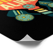 ピッ素晴らしクボールを気におもしろいする ポスター (角)