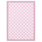 ピッ素朴ク市松模様にテーブルクロス テーブルクロス (正面)