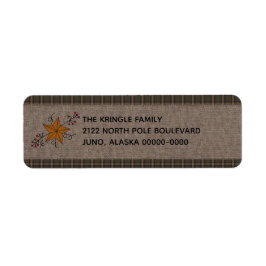 ピッ素朴プ初期の・ベリー・ラベル付きスター ラベル