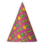 ピッ絵を描クカラフルイースターバスケット卵狩り卵 パーティーハット (左)