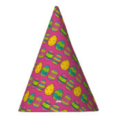 ピッ絵を描クカラフルイースターバスケット卵狩り卵 パーティーハット (右)