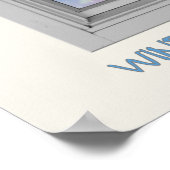 ピッ飛んでいるグウィンドウ ポスター (角)