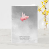 ピッ飛んでいるグ カード (黄色い花)