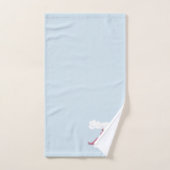 ピッ飛んでいるグ バスタオルセット (ハンドタオル)