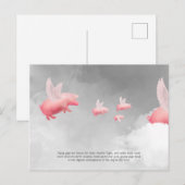 ピッ飛んでいるグ ポストカード (正面/裏面)