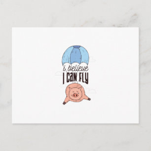 ピッ飛んでいるグ ポストカード