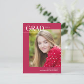 ピッ鮮やかクモダン1-Photo 2025卒業パーティー ポストカード (スタンド正面)