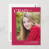 ピッ鮮やかクモダン1-Photo 2025卒業パーティー ポストカード (正面/裏面)