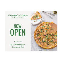ピツェリア開店 |開く |ダイレクトメール