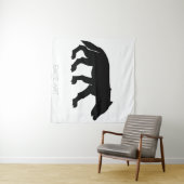 ピティッシュウルフ切り出し タペストリー (インサイチュ(横))