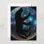 ピティッシュウルフ宇宙オルブ ポストカード (正面/裏面)