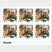 ピティッシュ伝統 スクエアシール (シート)