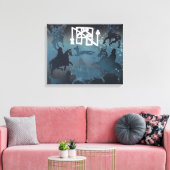 ピティッシュ狩りシーンI 1995 キャンバスプリント (インサイチュ (リビング))