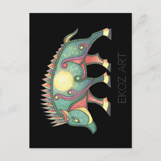 ピティッシュ・ボアール・サン ポストカード (正面)