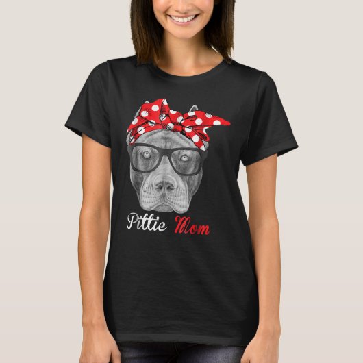 ピティママピットブル愛犬家 Tシャツ (正面)
