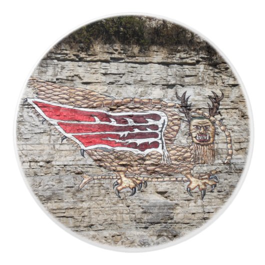 ピトグラフ・ピアサ・バード・フォト セラミックノブ (正面)