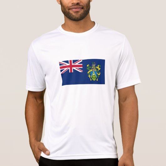 ピトケアン諸島の旗 Tシャツ (正面)