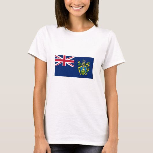 ピトケアン諸島の旗 Tシャツ (正面)