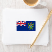 ピトケアン諸島ラベル国旗 ラベル (インサイチュ)