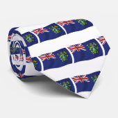 ピトケアン諸島国旗のネクタイ ネクタイ (ロール)