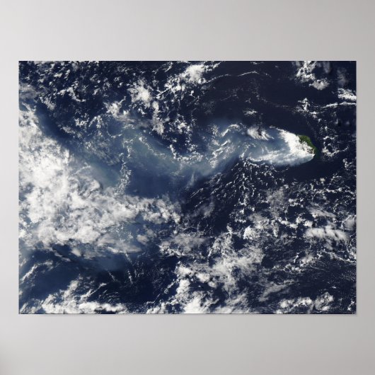 ピトン・ド・ラ・フォローネイズ懇親会の噴火 ポスター (正面)