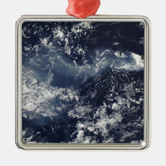 ピトン・ド・ラ・フォローネイズ懇親会の噴火 メタルオーナメント (正面)