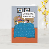 ピナおもしろいータ悪夢誕生日 カード (黄色い花)