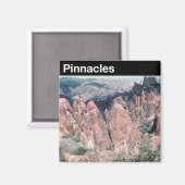 ピナクルス国家記念碑 マグネット (正面/裏面)