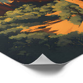 ピナクルス国立公園 ポスター (角)