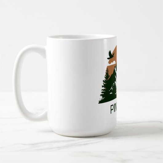ピナクルス – カリフォルニア コーヒーマグカップ (左)