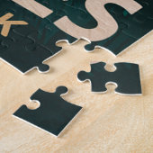 ピナクルズナショナルパークウォーターカラーイラストレーション ジグソーパズル (側面)