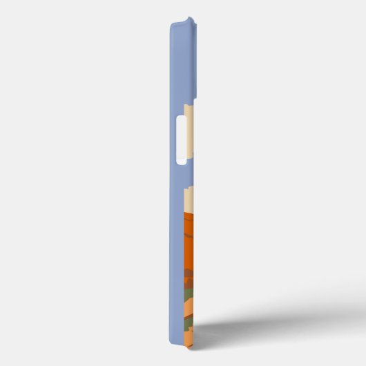 ピナクルズナショナルパークカリフォルニアヴィンテージ Case-Mate iPhoneケース (裏面 / 右)