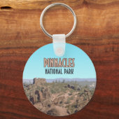 ピナクルズナショナルパークカリフォルニア キーホルダー (正面)