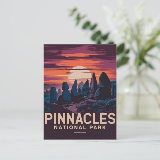 ピナクルズナショナルパークサンセット シーズンポストカード (スタンド正面)