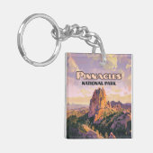 ピナクルズナショナルパークビュットカリフォルニア キーホルダー (正面左)
